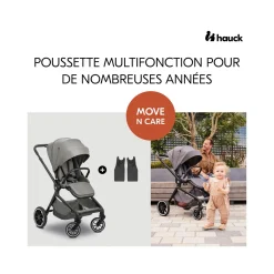 Hauck                    Poussette Move N Care    Dark Grey