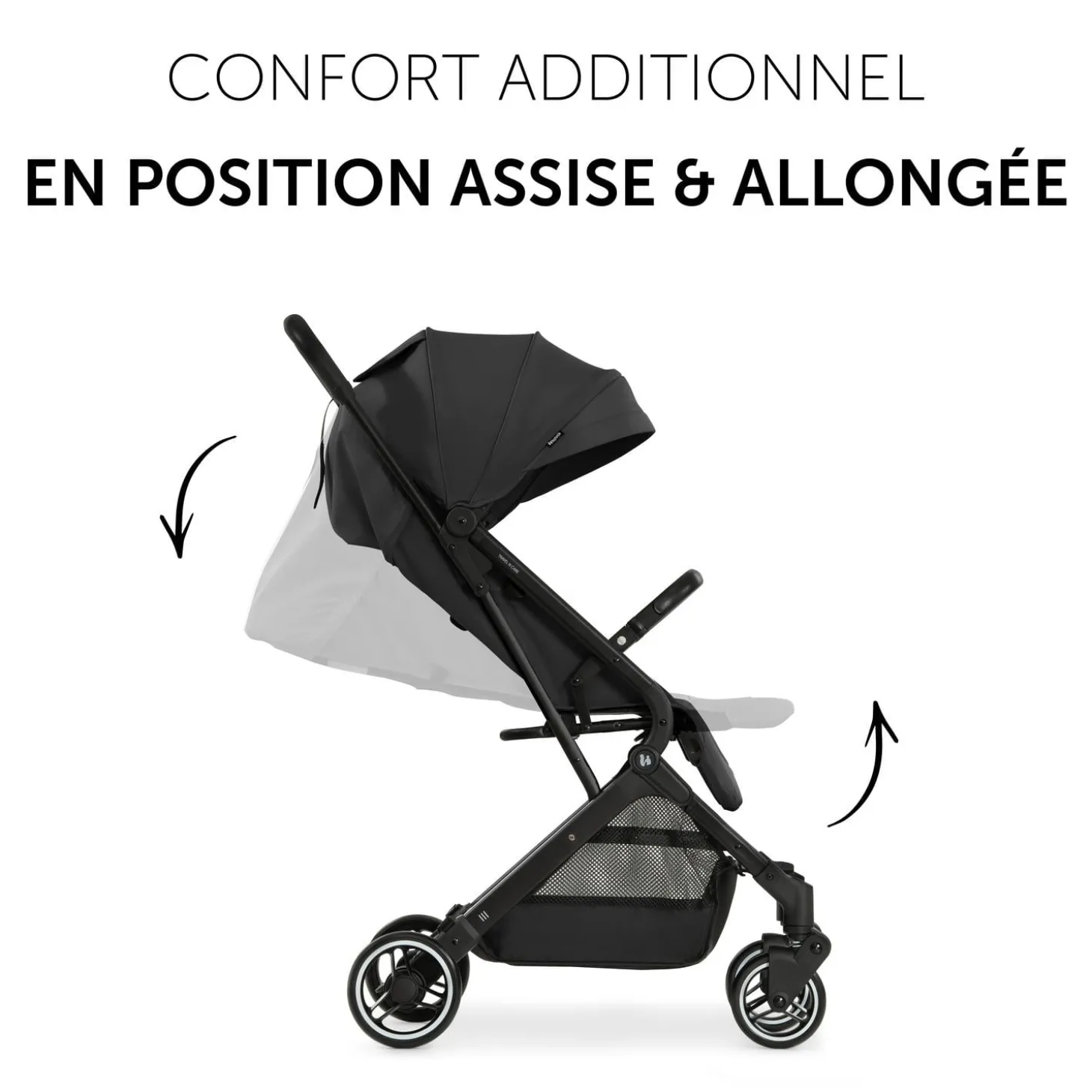 Hauck Poussette Travel N Care Black