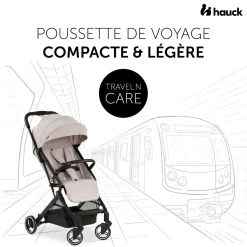 Hauck Poussette Travel N Care Beige
