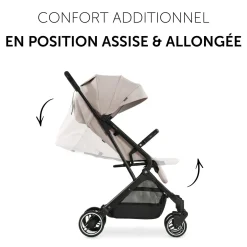 Hauck                    Poussette Travel N Care    Beige