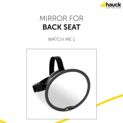 Hauck                    Retroviseur de voiture Watch Me 1    Noir