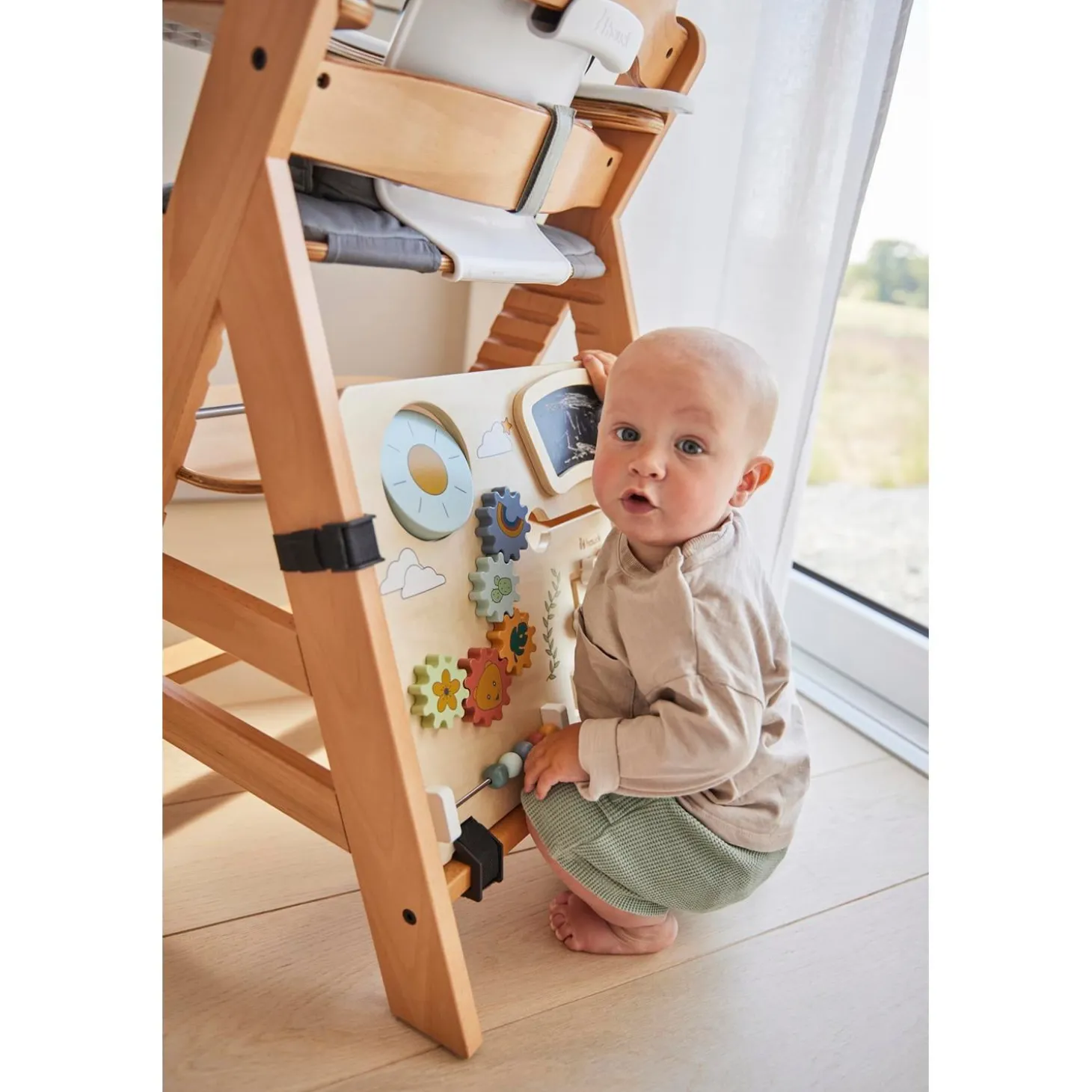 Hauck Tableau d'activité pour chaise haute Multicolore