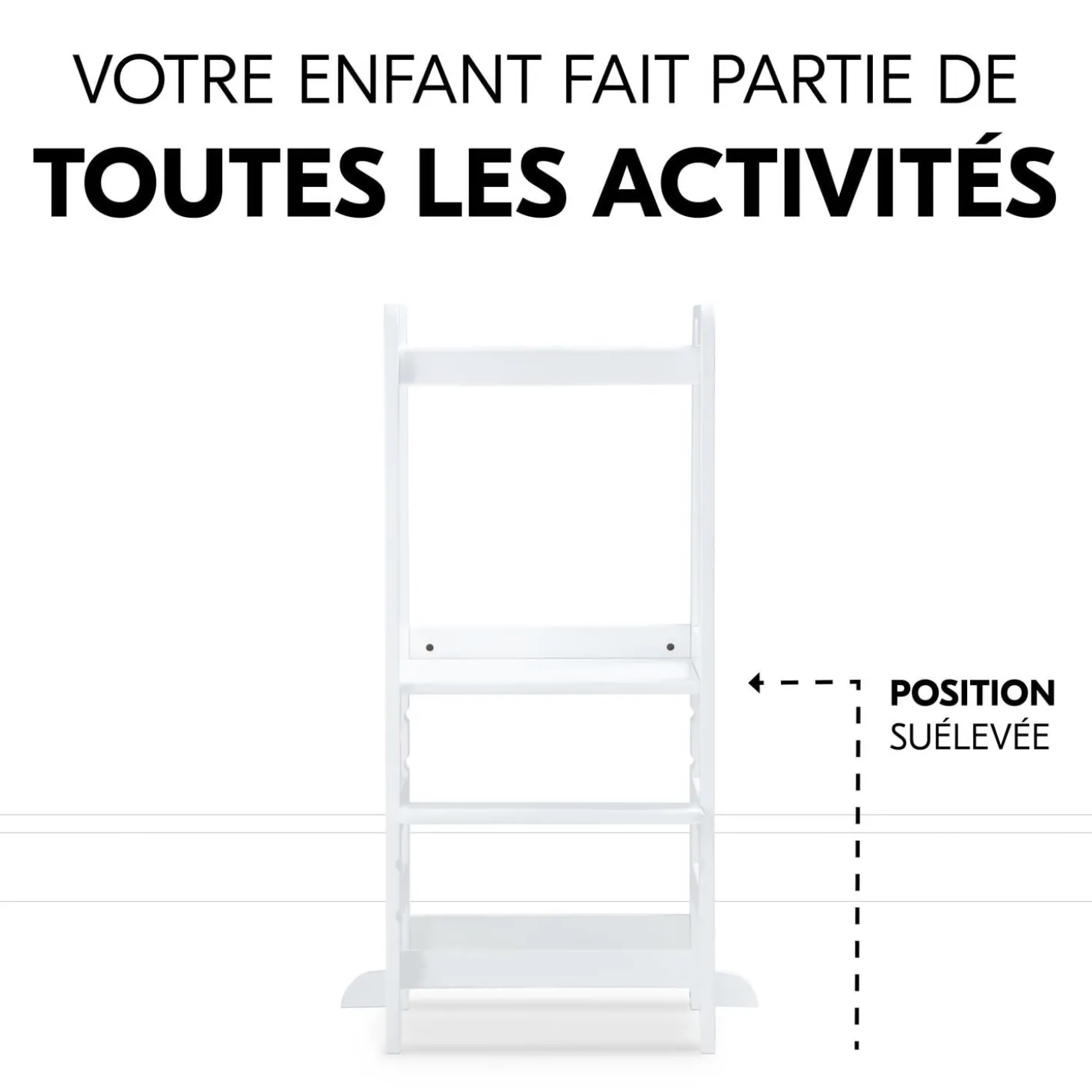 Hauck Tour d'observation Learn N Explore White