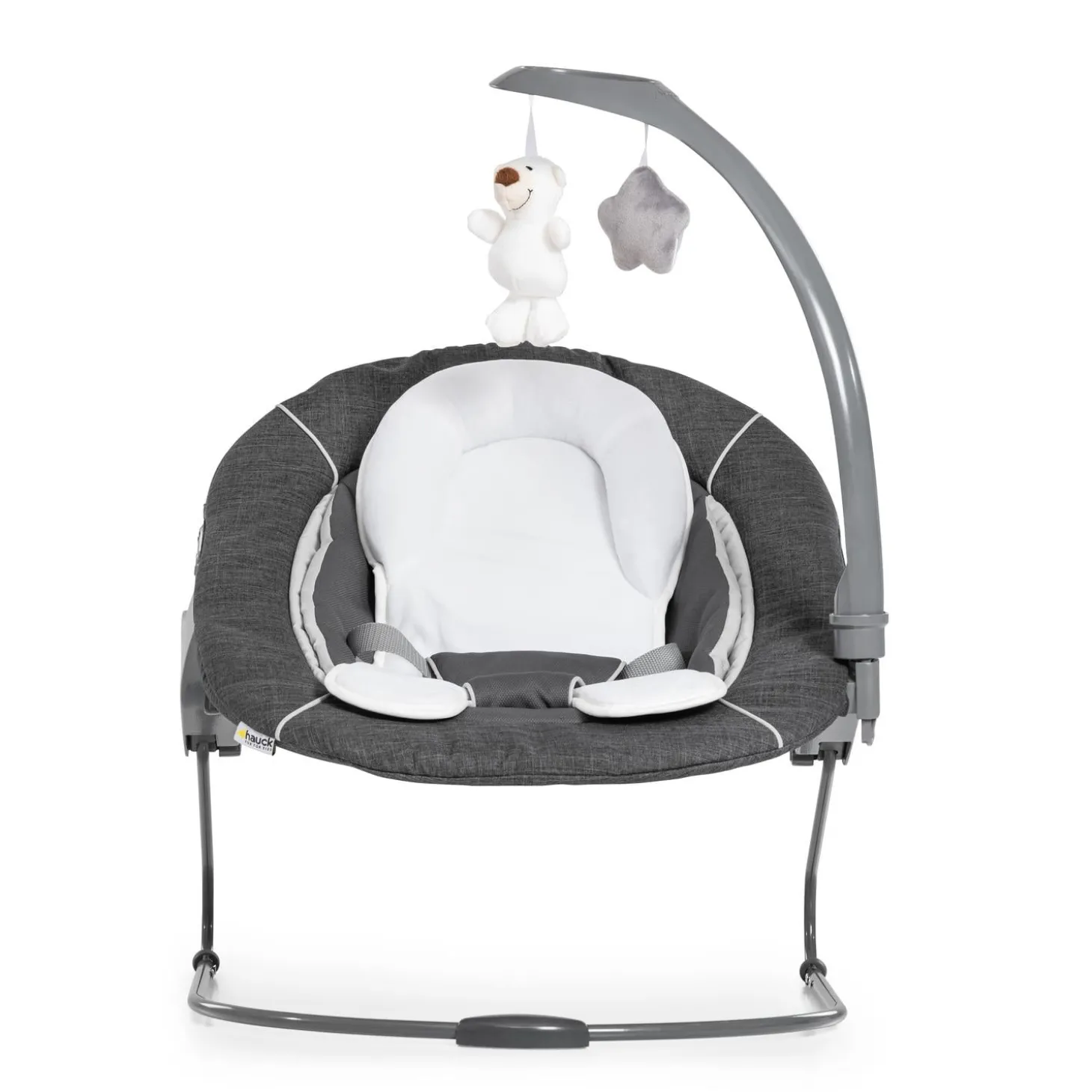 Hauck Transat Alpha Bouncer Deluxe Grey