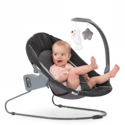 Hauck Transat Alpha Bouncer Deluxe Grey