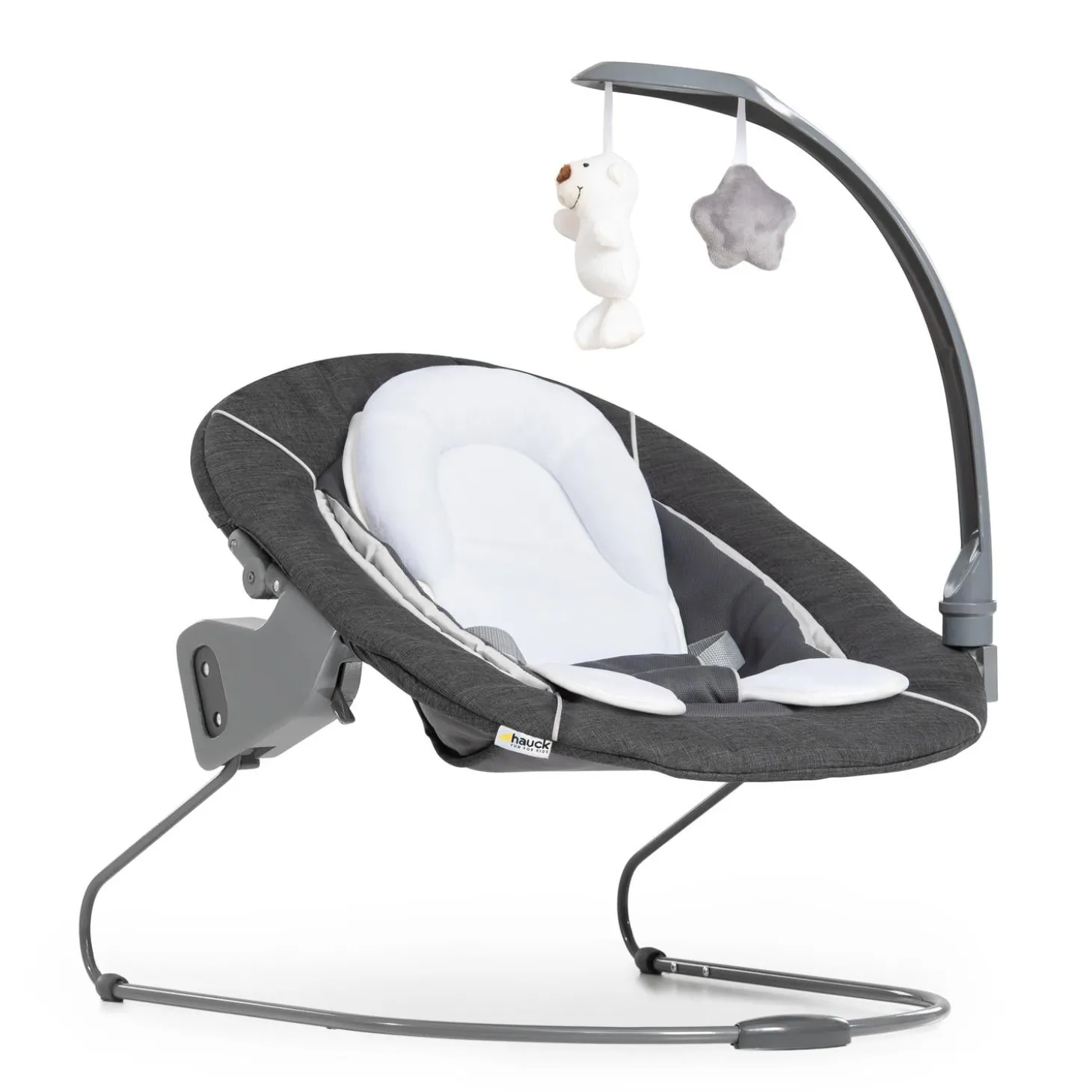 Hauck Transat Alpha Bouncer Deluxe Grey