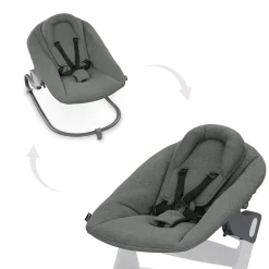 Hauck                    Transat Alpha Bouncer Premium    Dark Grey