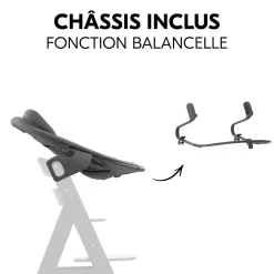Hauck Transat Alpha Bouncer Premium Dark Grey