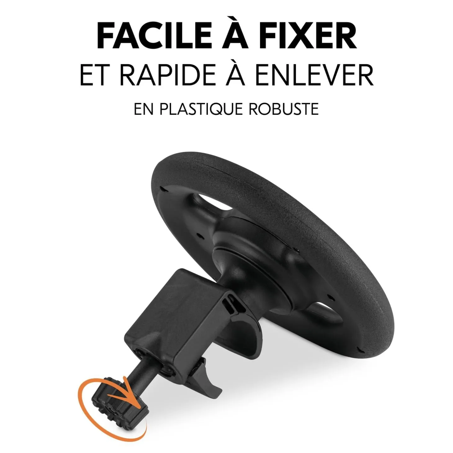Hauck Volant Bébé pour poussette Black