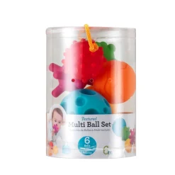 Infantino 6 balles Senso Multicolore