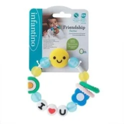 Infantino Bracelet de dentition I Love You Multicolore