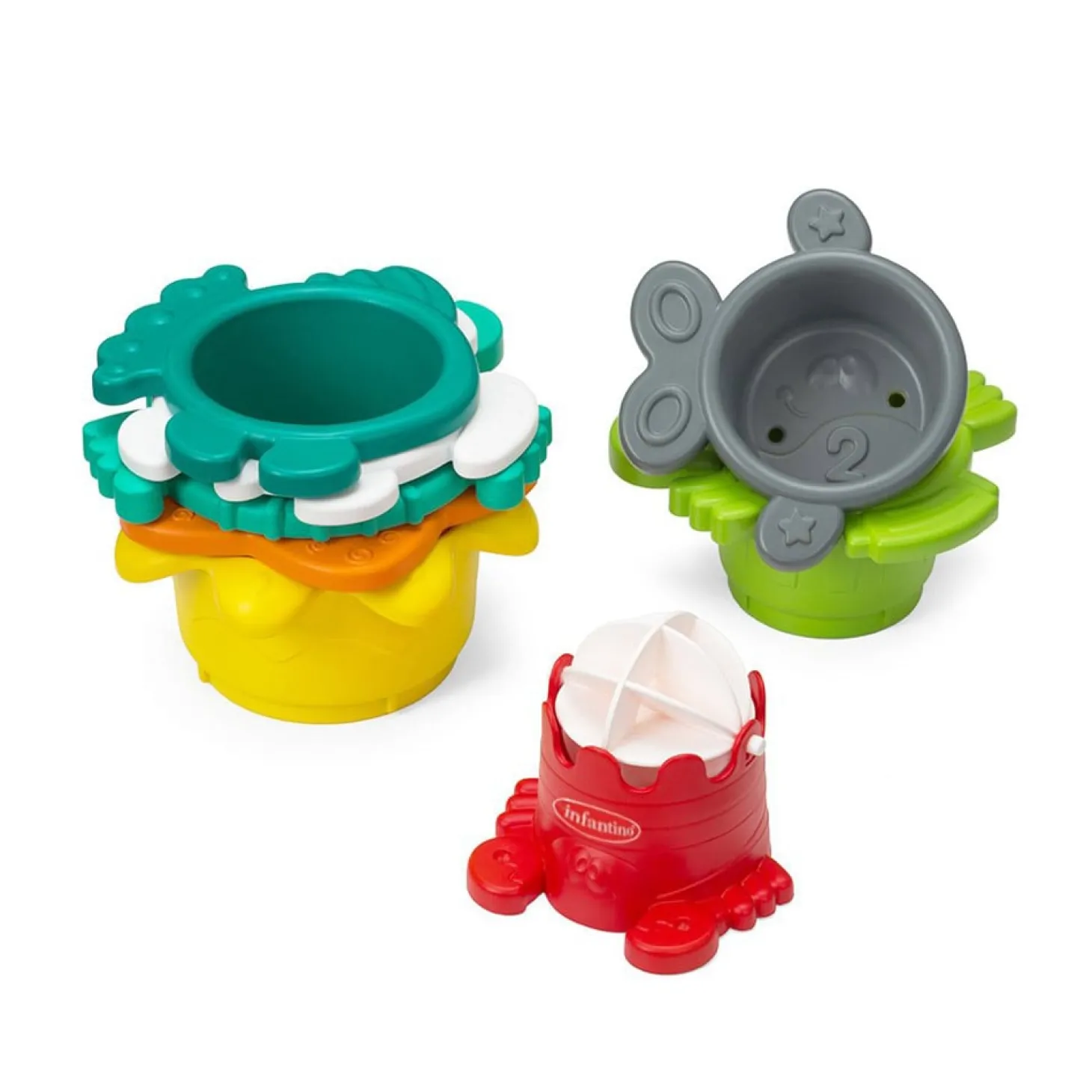 Infantino Coffret de bain 17 pièces Ocean Fun
