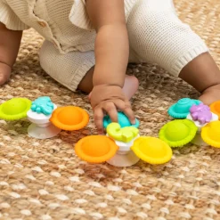 Infantino                    Coffret de 3 spinners en silicone    Multicolore