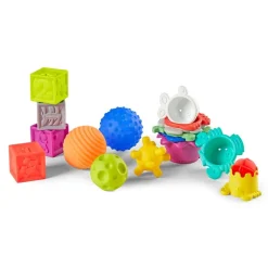 Infantino Coffret sensoriel 16 pièces