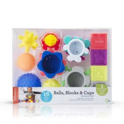 Infantino                    Coffret sensoriel 16 pièces