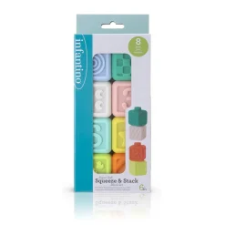 Infantino Cubes soft à empiler Multicolore