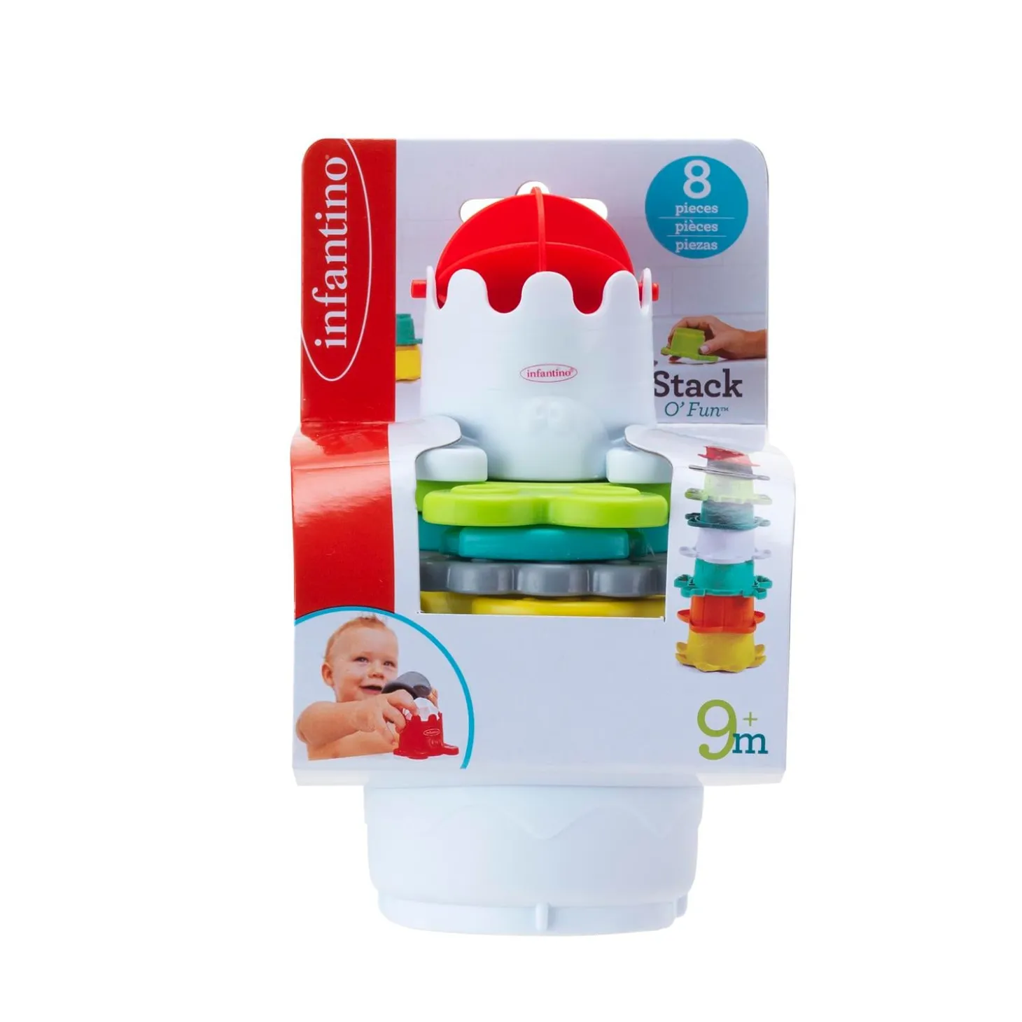 Infantino Gobelets gigogne de bain