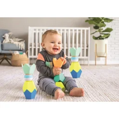 Infantino Gobelets gigognes et balles d'activités encastrables Multicolore