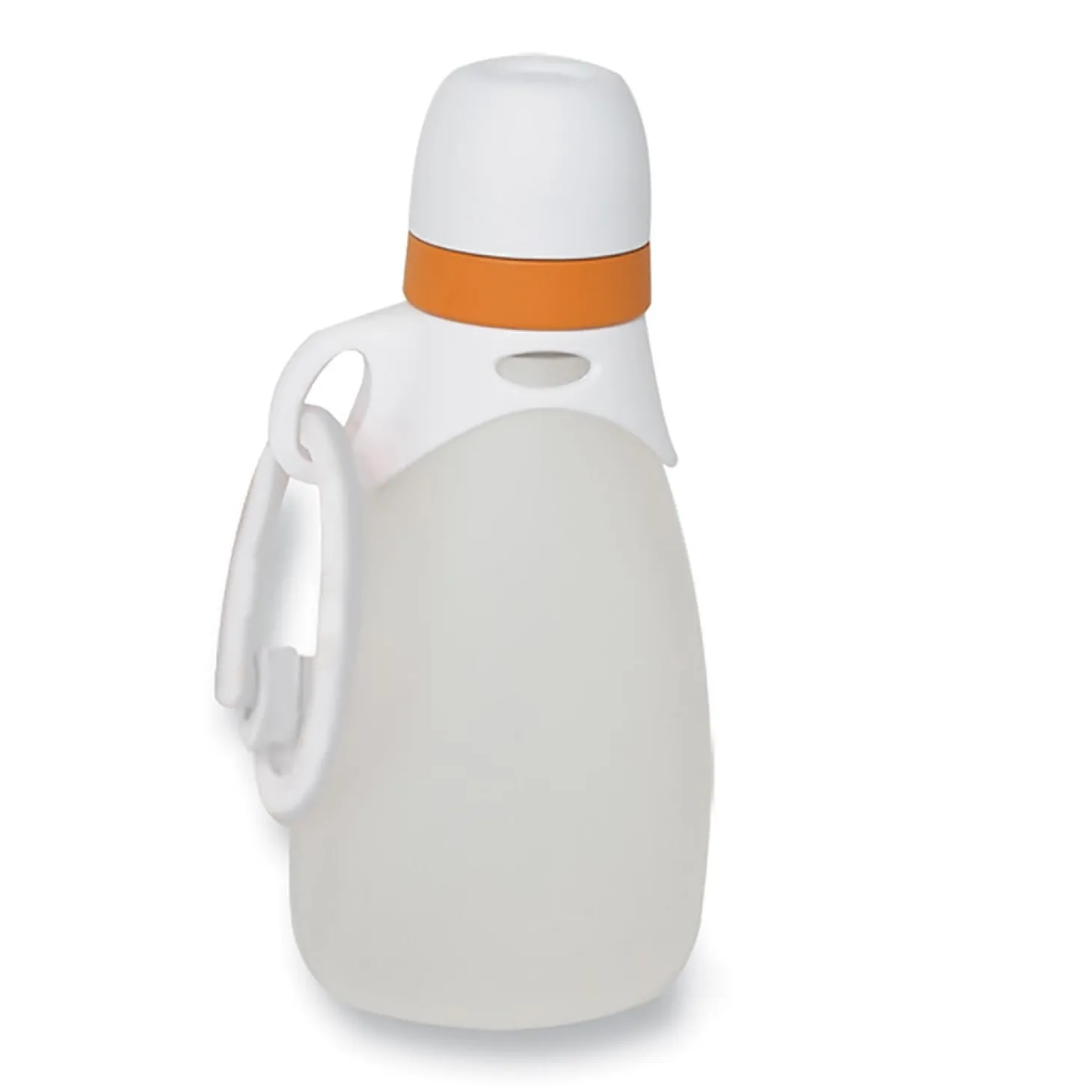 Infantino Gourde réutilisable Squeeze Blanc 135 ml