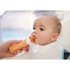 Infantino Gourde réutilisable Squeeze Blanc 135 ml