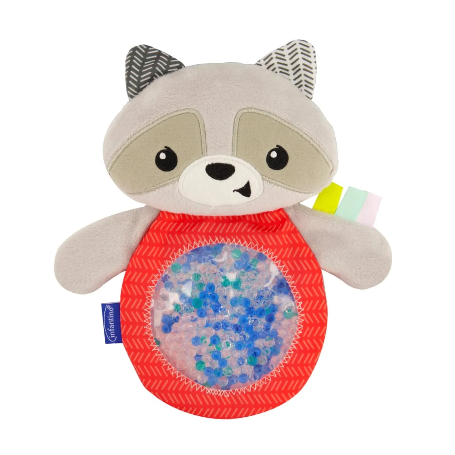 Infantino Mon doudou raton laveur sensoriel