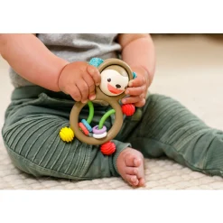 Infantino Mon doudou Singe sensoriel Multicolore
