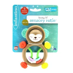 Infantino                    Mon doudou Singe sensoriel    Multicolore