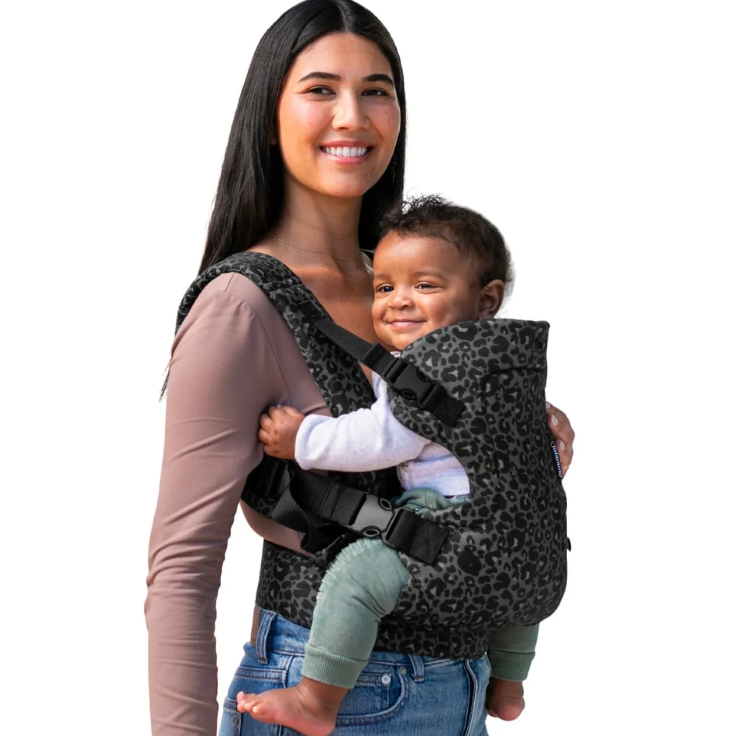 Infantino Porte bébé - Flip 4-en-1 Black Léopard