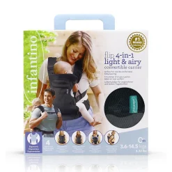 Infantino                    Porte bébé - Flip 4-en-1    Bleu Foncé