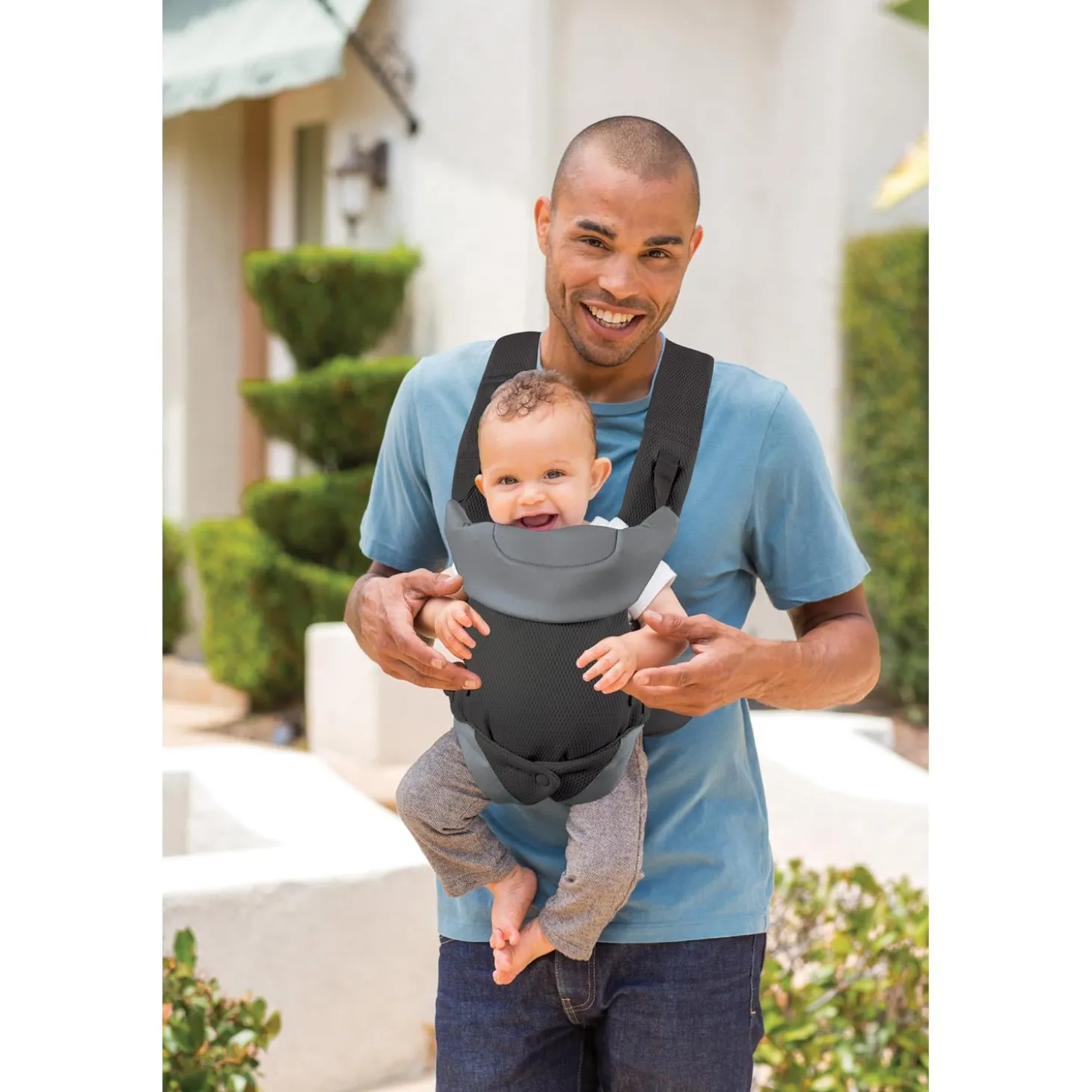Infantino Porte bébé - Flip 4-en-1 Bleu Foncé
