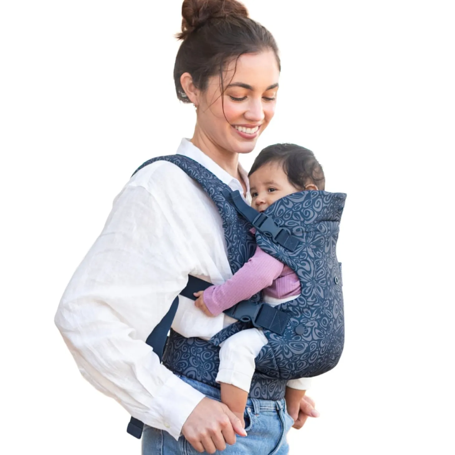 Infantino Porte bébé - Flip 4-en-1 Navy Floral