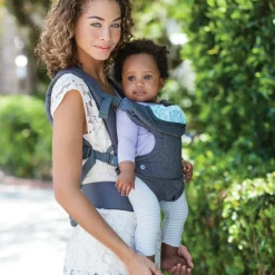 Infantino                    Porte bébé Flip Ergo 4 en 1    Gris
