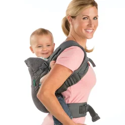 Infantino                    Porte bébé Flip Ergo 4 en 1    Gris