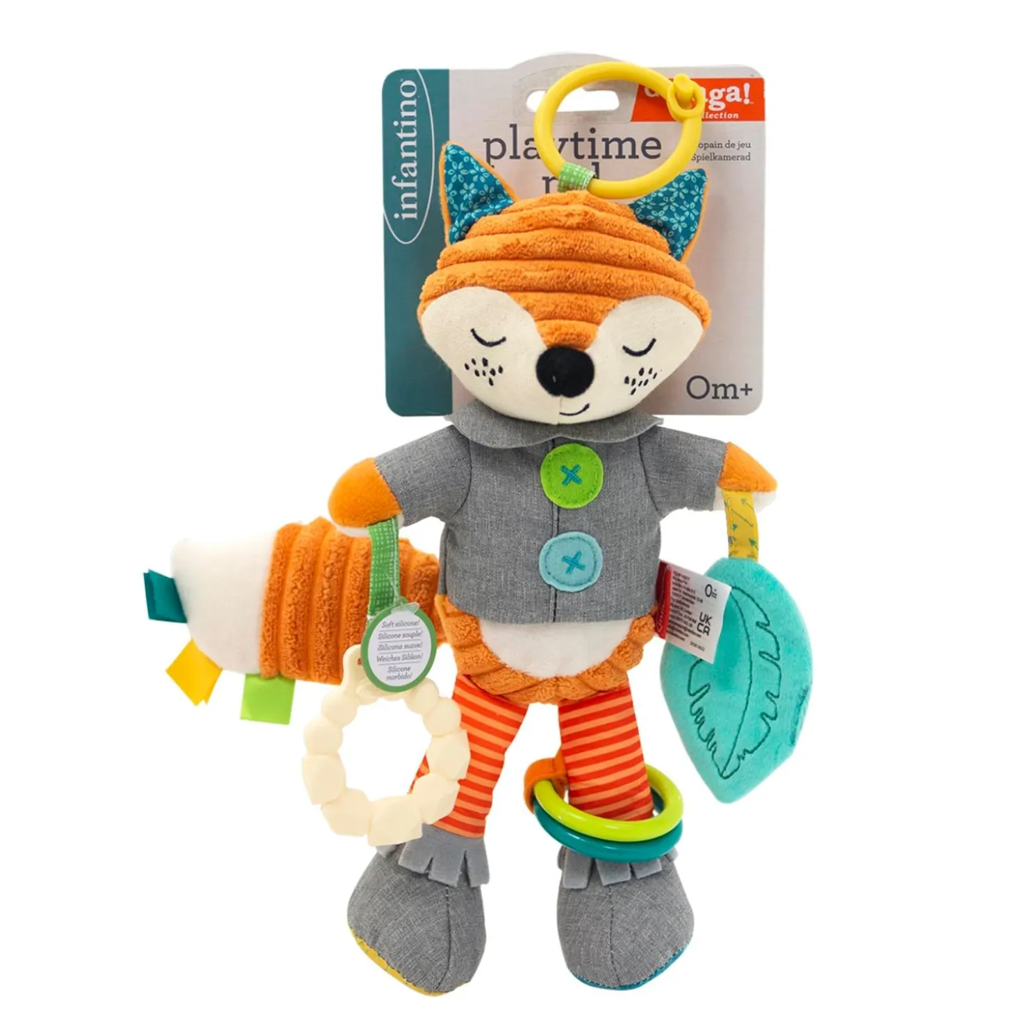 Infantino Renard copain de jeu Multicolore