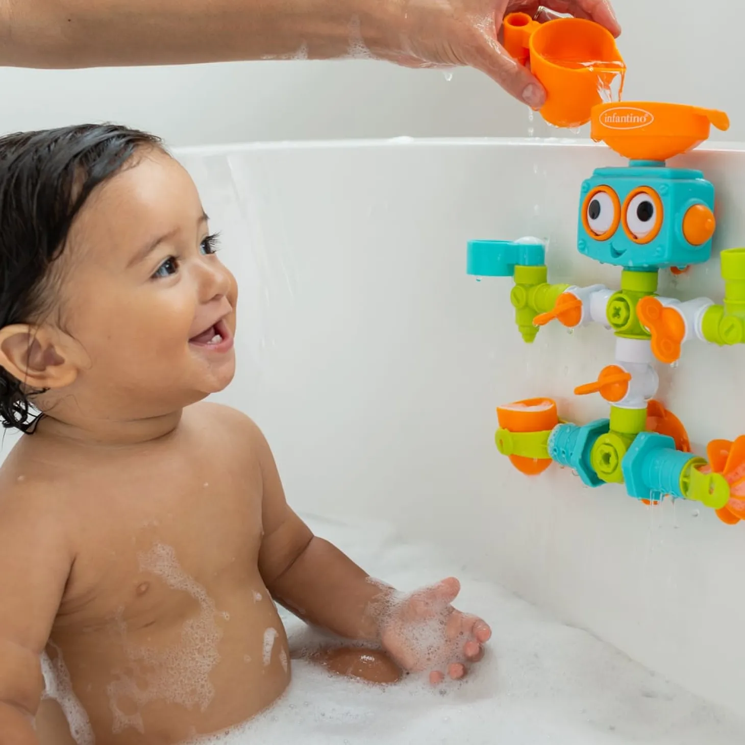 Infantino Senso robot de bain multi activités