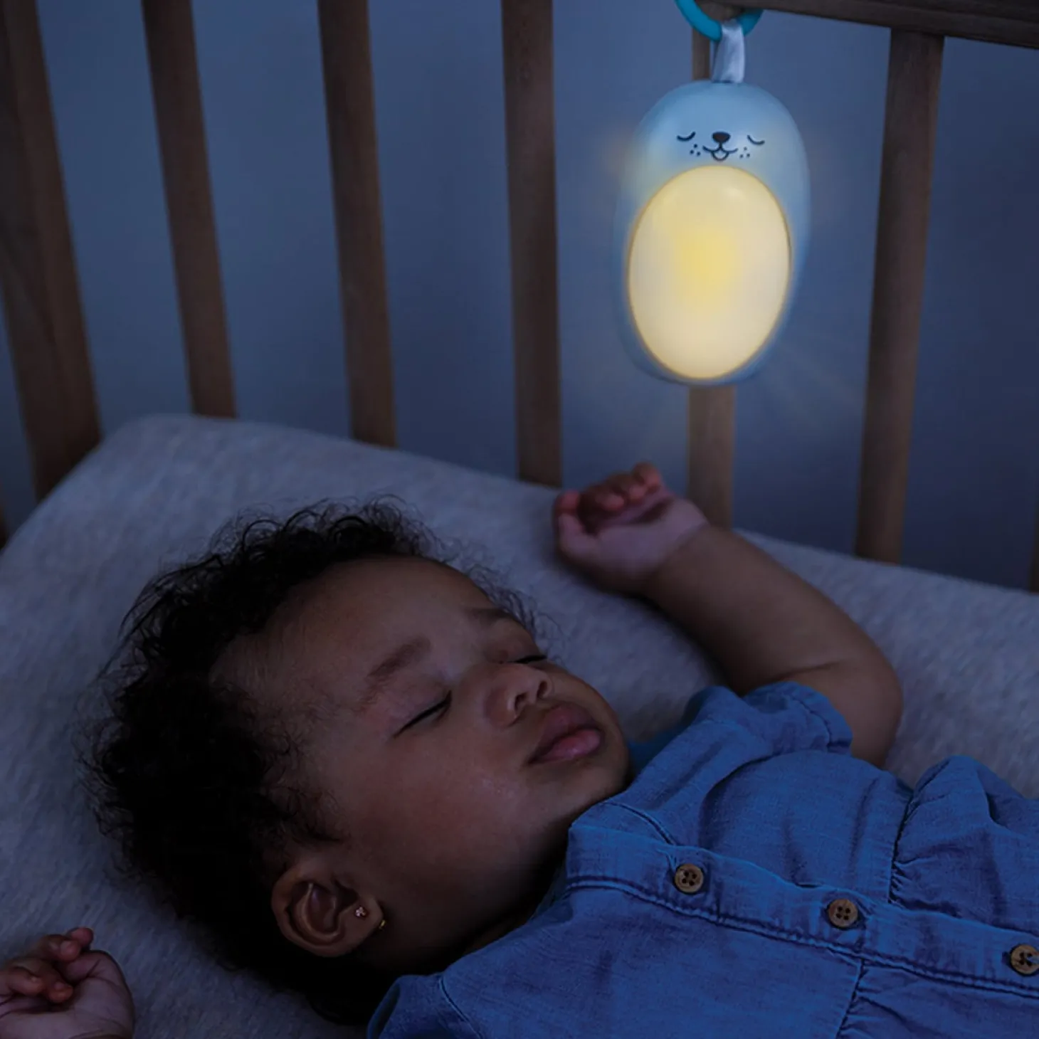 Infantino Veilleuse Bébé Douce Nuit 3 en 1 Multicolore