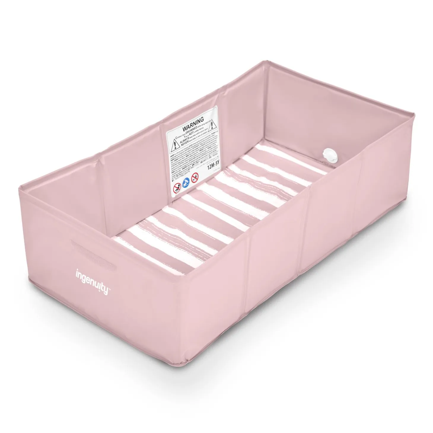Ingenuity Baignoire de voyage pliable Tuckaway Rose