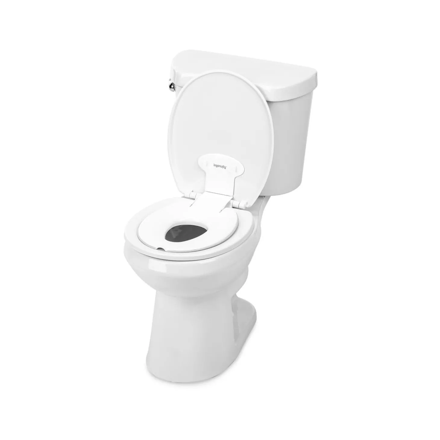 Ingenuity Réducteur de Toilette Flip & Sit Blanc
