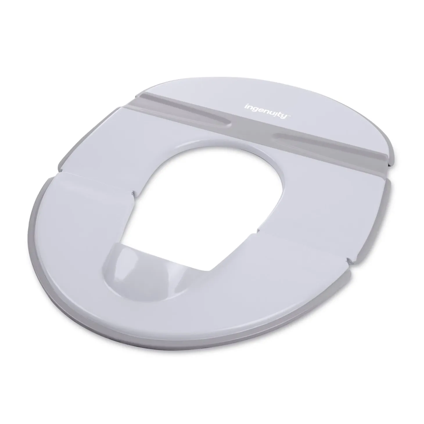 Ingenuity Réducteur de Toilette pliable de voyage Gris