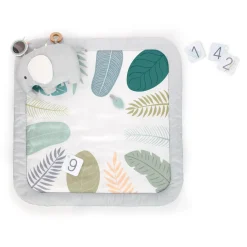 Ingenuity                    Tapis d'éveil Petit Eléphant    Blanc, Gris, Vert