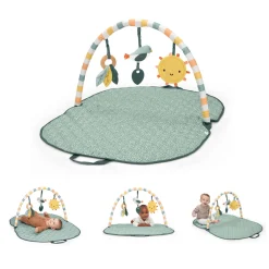 Ingenuity                    Tapis d'éveil pliable Sunny Nest    Vert