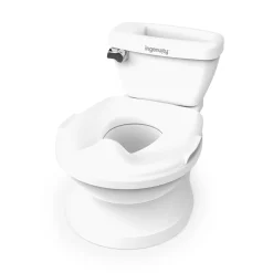 Ingenuity                    Toilettes miniatures My Size    Blanc