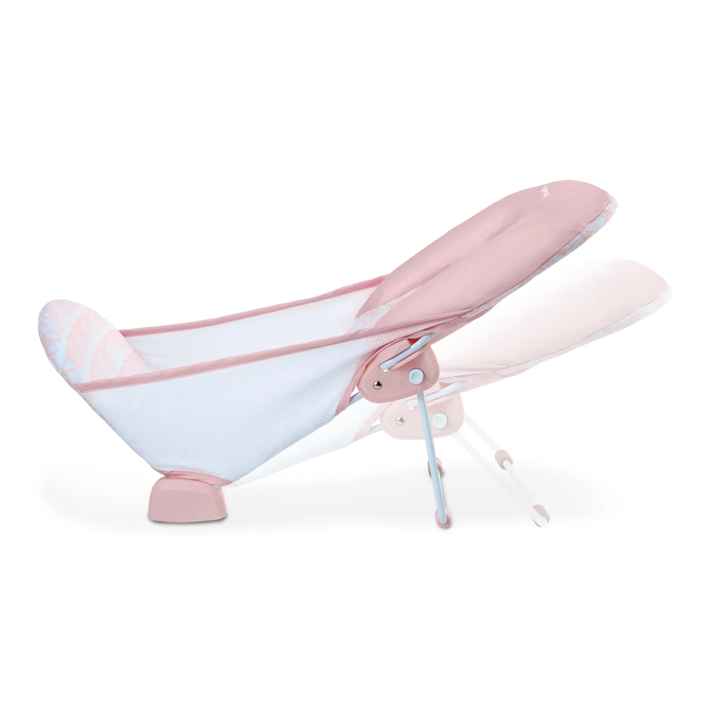 Ingenuity Transat de bain FoldAway 2-Position Rose
