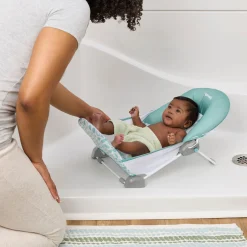 Ingenuity                    Transat de bain FoldAway 2-Position    Vert