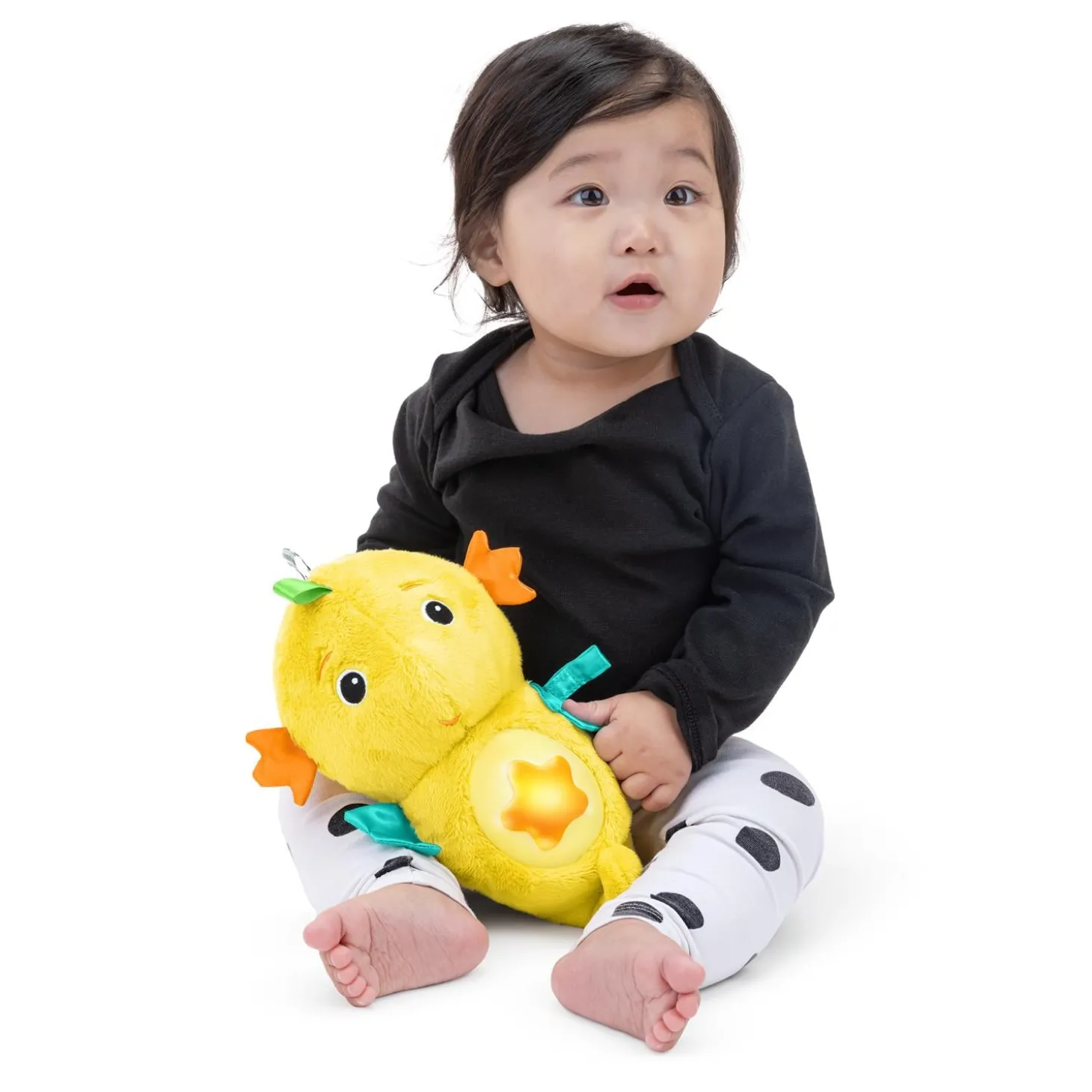 Ingenuity Veilleuse Peluche Seahorse Jaune