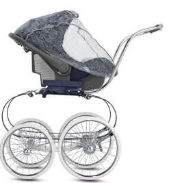 Inglesina                    Habillage pluie pour group 0+ Huggy    Blanc