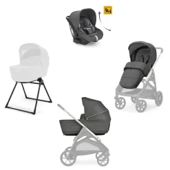 Inglesina System Quattro Aptica Darwin Recline Velvet Grey
