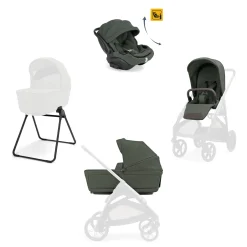 Inglesina System Quattro Aptica Darwin-Recline-Evo Ivy Green