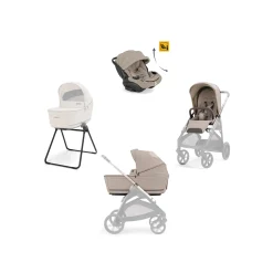 Inglesina                    System Quattro Aptica Darwin-Recline-Evo    Vicuna Beige