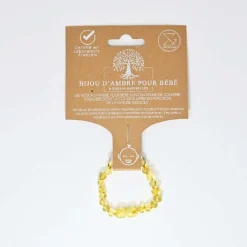 Irréversible Bijoux                    Lemon - Bracelet d'ambre    Jaune            0-2 ans